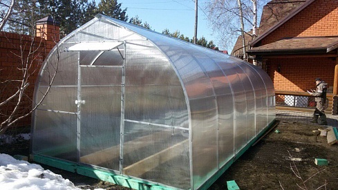 Теплица Цинк Капелька 20/30 8×3×2,1